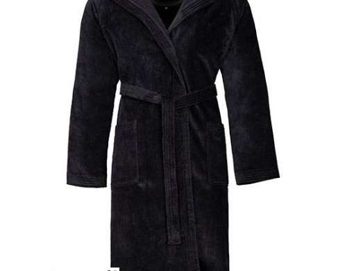 Unisex hooded robe Texas: Comfortable and versatile bathrobe for men and women