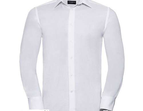 Men's Long Sleeve Tailored Oxford Shirt