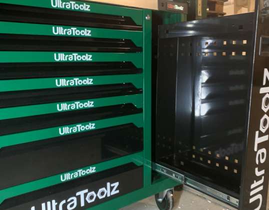 Ultratoolz Pro+ Tool Trolley XXL (310 pieces) | Dark Green | Now available in Italy!!