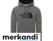 THE NORTH FACE M DREW PEAK PLV HD SWEATSHIRT TNFMDMGRYHTR(STD)/TNFBLCK - NF00AHJYLXS