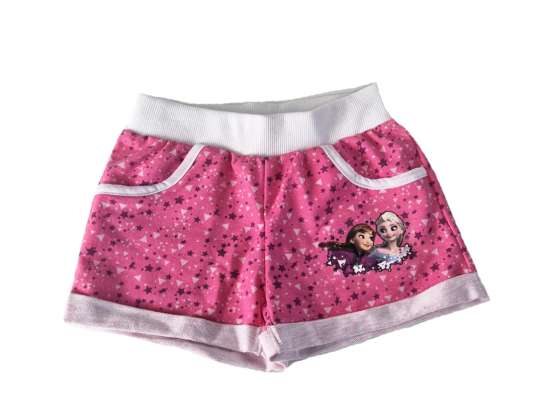 Paw Patrol and Frozen clothing - Various shorts for girls