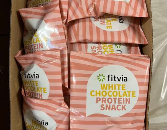 Fitvia Witte Chocolade Proteïne Snack