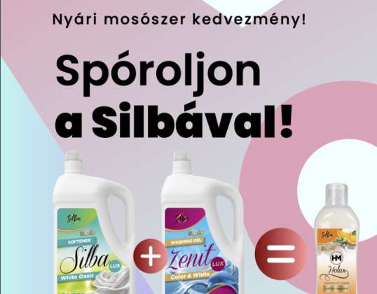 2 pcs Silba gel de lavagem ou amaciante = detergente para lavagem de louça presente