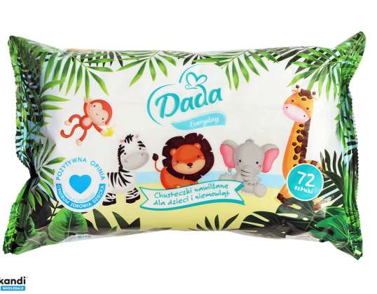 DADA WET WIPES for children and babies - MEGA PAKA