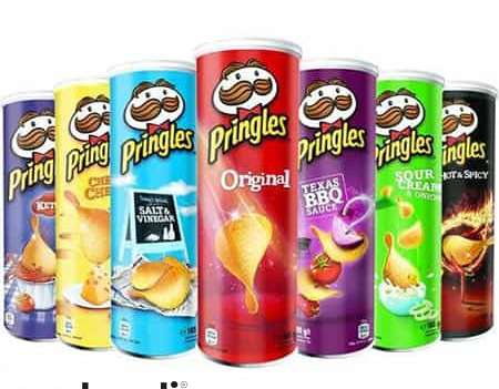 Veleprodaja Pringles 165g - nakup v razsutem stanju - Na voljo so različni okusi