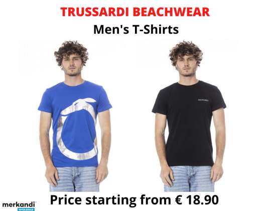 LAGER T-SHIRTS FÖR MÄN TRUSSARDI STRANDKLÄDER