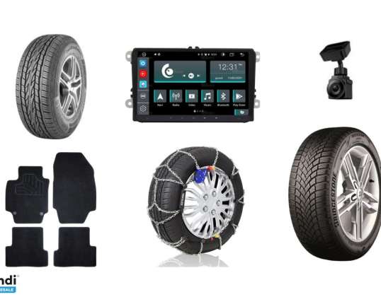 Lote de 161 Hardware e Equipamentos Automotivos Novos com Pacote...