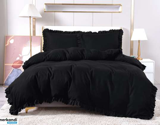 BEDDING 160x200 MICROFIBER WITH FRILL FFB163CZAR