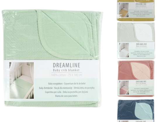 Dreamline beebivoodi tekk 75 x 100 cm 5 assortii 100% puuvill