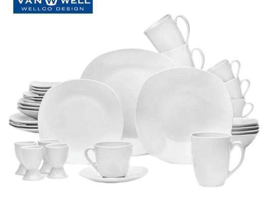 Porcelain set VAN WELL ALTEA 32 pieces