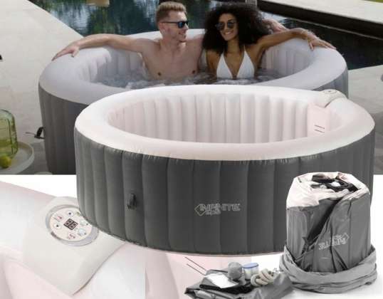 Spa Gonflable Jacuzzi de Jardin Infinite SPA XTRA pour 4 personnes, 800L