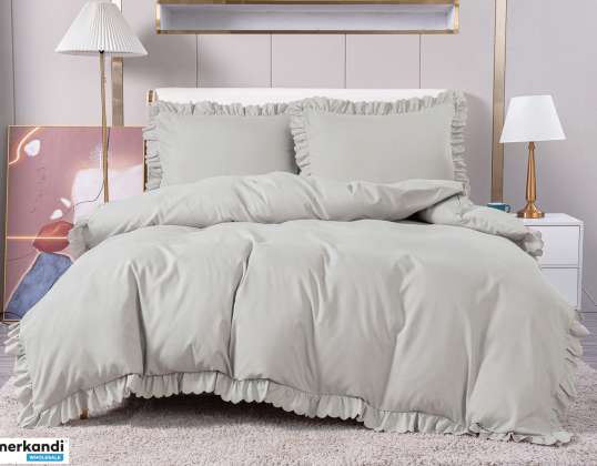 BEDDING 160x200 MICROFIBER WITH FRILL FFB163JSZAR