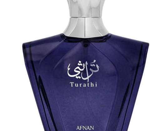 Afnan Turathi Homme Blue Eau de Parfum pour Homme, 90 ml