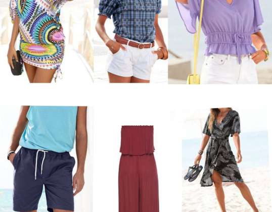 1.80 € Per piece, A ware, summer mix of different sizes of women's and men's fashion