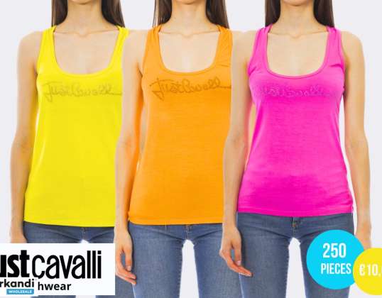 Just Cavalli Beachwear Women's clothing T-shirts, tank tops and shorts