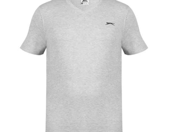 Einfarbiges Slazenger T-Shirt für Herren, erhältlich in den Größen XS bis 4XL