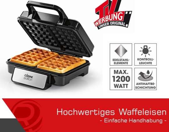 High-quality waffle iron