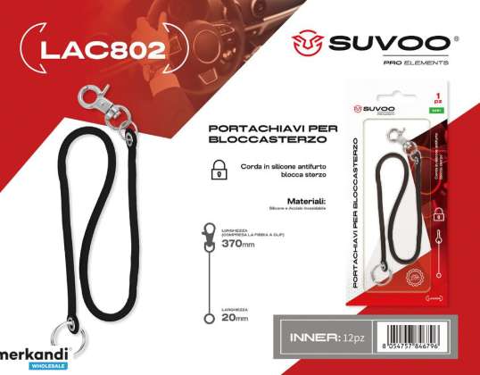 Porte-clés pour antivol de direction Suvoo LAC802 - Sécurité et praticité