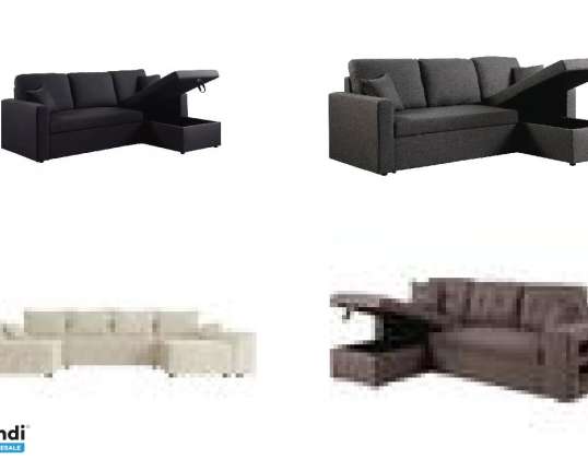 Set of 11 Living Sofas Transport Damage