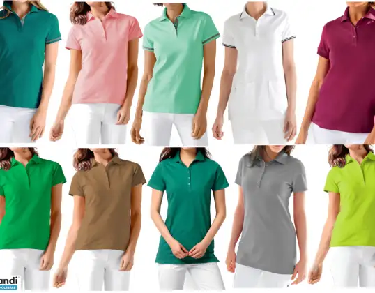 POLOSHIRTS BLOUSES MET KORTE MOUWEN HEREN DAMES T-SHIRT VOOR ARTSEN VERPLEEGKUNDIGEN MEDICI MEDISCHE KLINIEK JURK 34 - 54 / XS - XXL