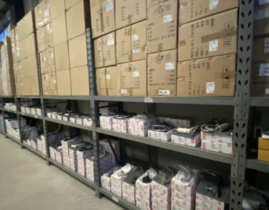 Stock of Mixers and Spare Parts big names, FRANKE, BERG, KERNAU, NETO, ALVEUS, new with original packaging