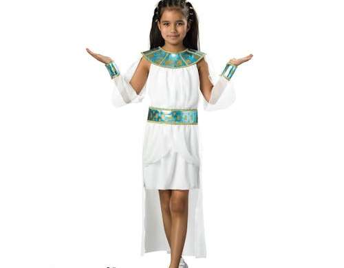 White K3 pharaoh dresses