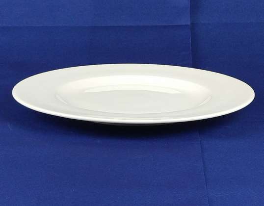 Porcelāna plate 23 5 cm Balta &quot;Porcelāns Karolina&quot; TP T047 T55 10