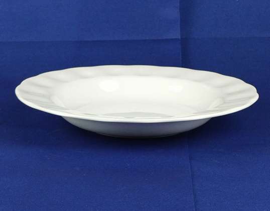 Πορσελάνινο πιάτο ROYAL KONIG 22 5 cm λευκό &quot;Porcelain Karolina&quot; TP T038 T55 06