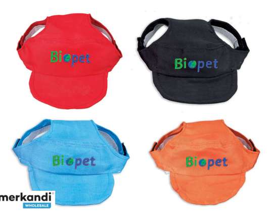 CAPS FOR DOGS Biopet. Different colors and sizes, with ear opening and rubber support