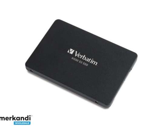 Verbatim SSD 256GB Vi500 S3 2,5 (6,3 cm) SATAIII Intern Retail 49351