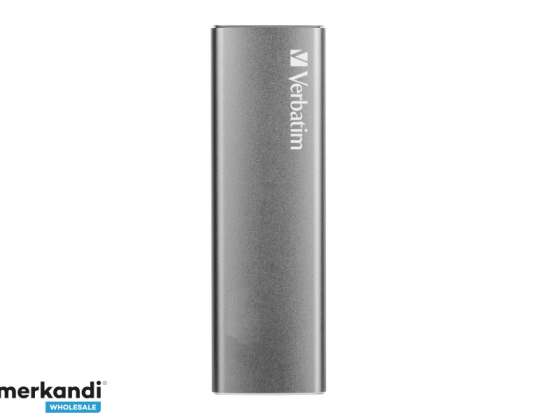 Твердотельный накопитель Verbatim 240 ГБ Vx500 Gen.2 USB 3.1 Серебро Розничная торговля 47442