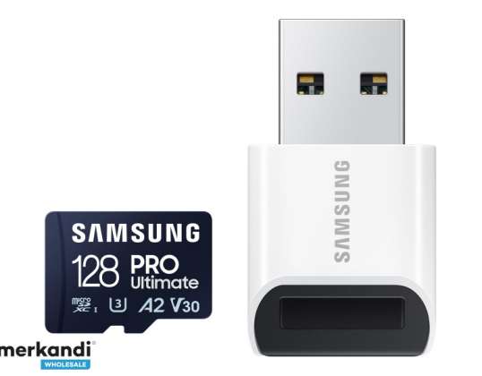 Samsung Pro Ultimate 128GB microSD kártya USB kártyaolvasóval MB MY128SB/WW