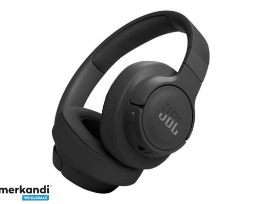 JBL Tune 770NC Trådlös Over Ear NC-hörlurar Svart JBLT770NCBLK