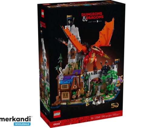 LEGO Ideas Dungeons &amp;; Dragons: Punaisen lohikäärmeen saaga 21348