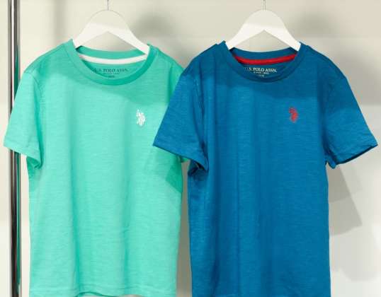 Stock di T-shirt per bambini della U.S. POLO ASSN WELCOME