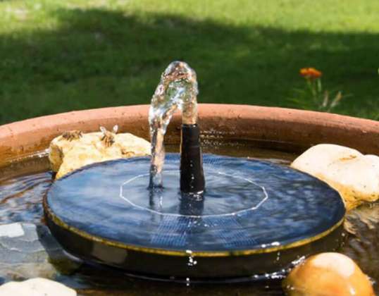 Enhance Your Outdoor Space with an Eco Friendly Solar Water Fountain