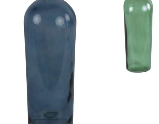 Decorative colored bottles from countyfield various colors and sizes