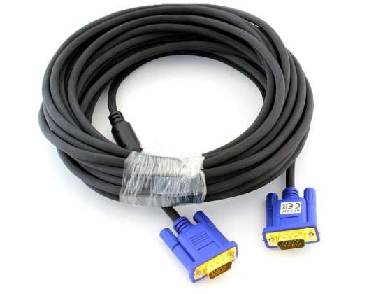 KM2 CABLE FOR VGA SVGA HD 10M MONITOR