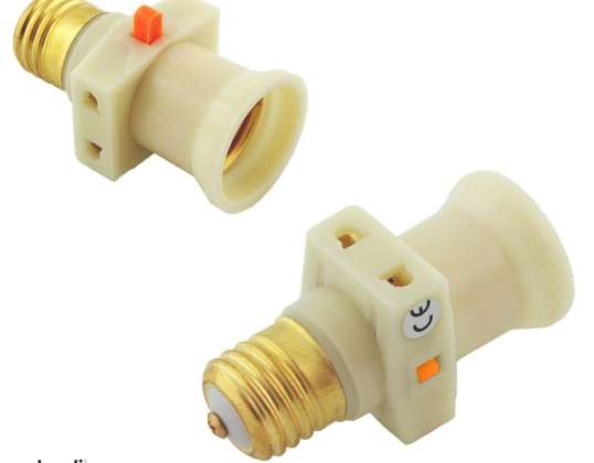 ZD40 BULB SPLITTER E27 WHITE