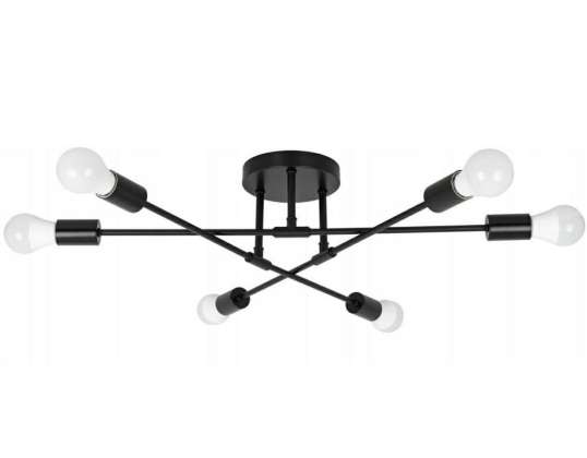 ZD74N LOFT LAMPADA DA SOFFITTO 6 BRACCI