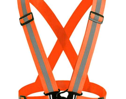 AG590C REFLECTIVE BRACES VEST ORANG