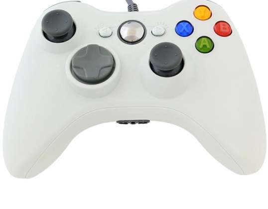 KX13A PAD PC DUAL SHOCK XBOX STYLE ΛΕΥΚΌ