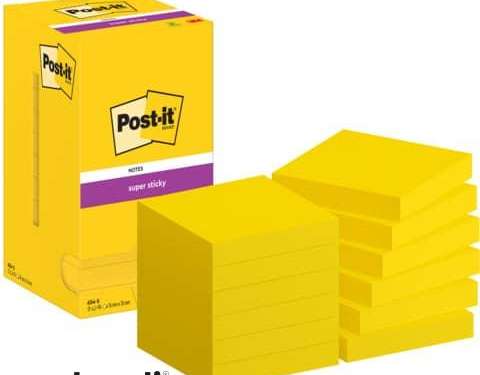 Post it POST IT SUPERSTICKY YELLOW ORO76X76