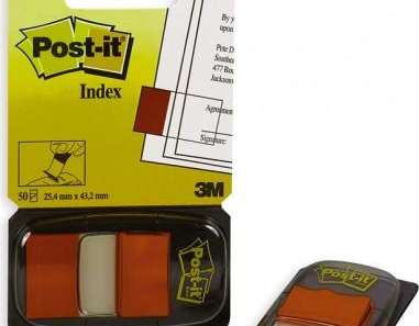 Post it POST IT INDEX 680 4 ORANGE