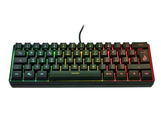 Verbatim KEYBOARD KINGPIN X1 60 RGB GAMING