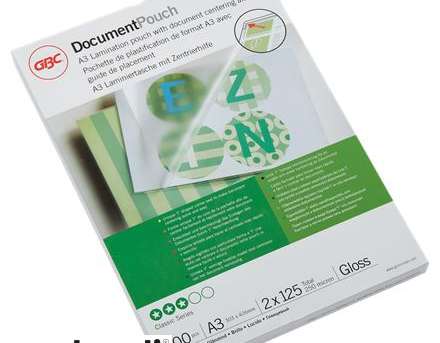 GBC CF100 POUCHES LAMINATORS