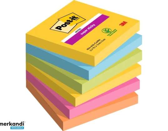 Post it CF6 SK 76X76MM 6X90FF KARNEVAL