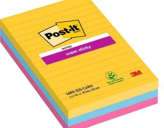 Post it CF3BLOC POST IT SUPSTIC 4690 SS3RIO