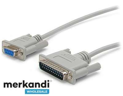 CABLE SERIE Startech DB9 A DB25 F/M