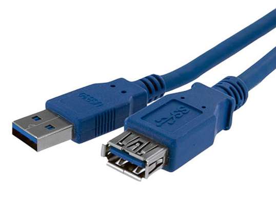 Startech Câble d’extension USB 3.0 1M A A BLEU